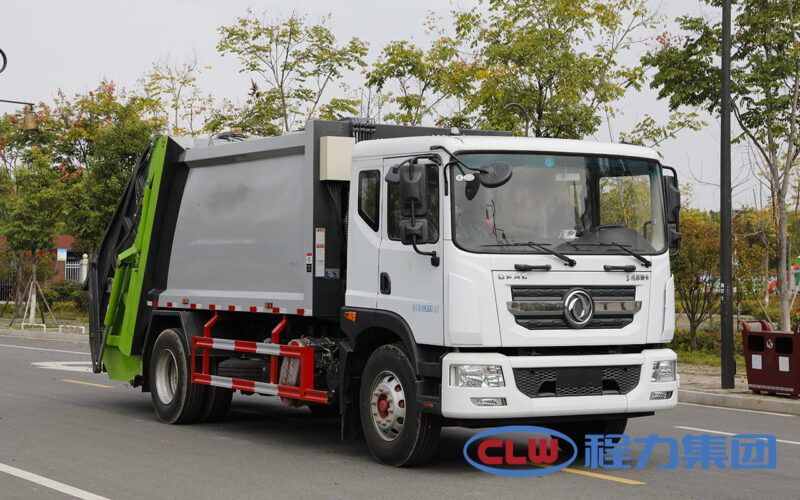 dongfeng d9 compression garbage truck 2