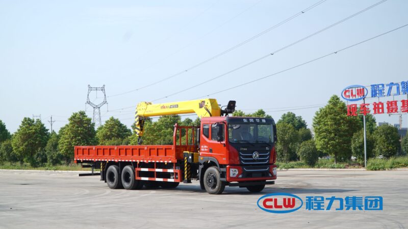 dongfeng t5 truck mounted crane 2