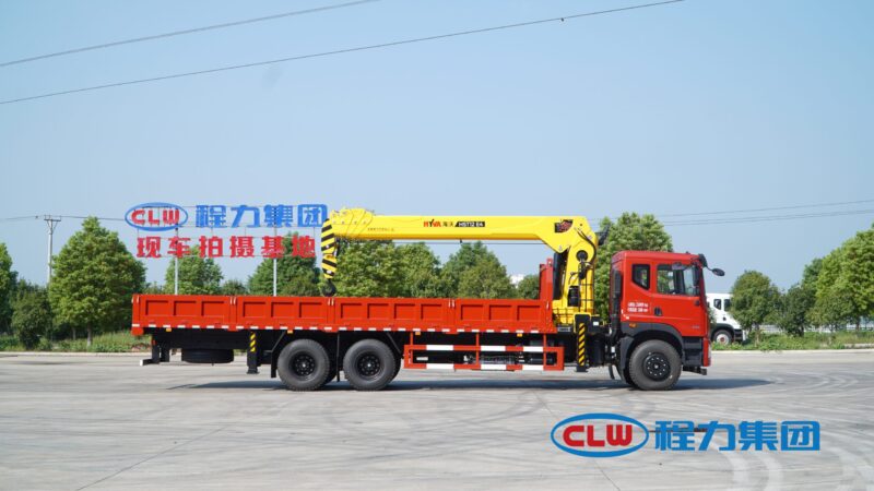 dongfeng t5 truck mounted crane 5