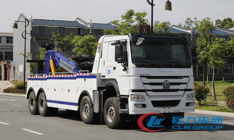 howo tow wrecker truck 2