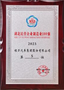 hubei top 100 manufacturing enterprises