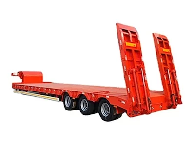 lowbed semi trailer icon