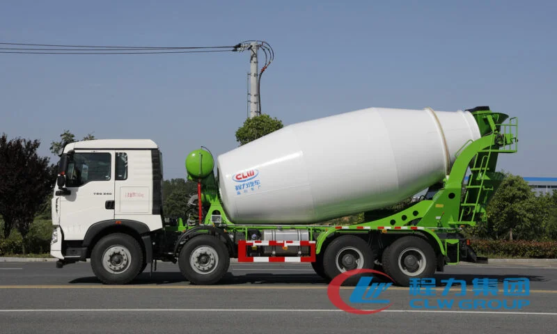 sinotruk howo concrete mixer truck 6