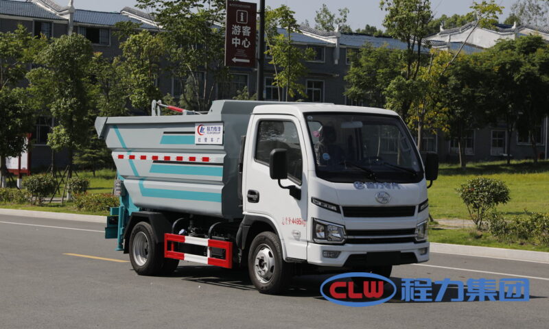 yuejin self loading garbage truck 2